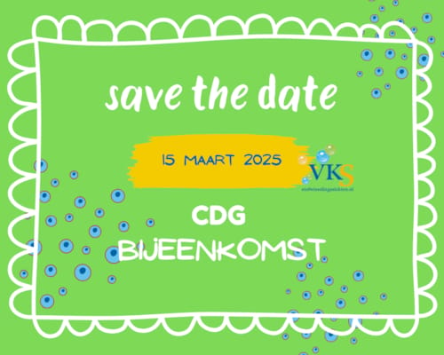 Save the date CDG bijeenkomst